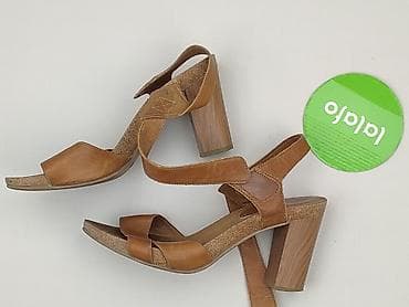 w klapkach tekst: Caprice, Sandały damskie, rozmiar 38.5 — 3