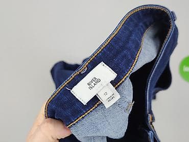 boti buty: River Island, Jeansy damskie, rozmiar M — 4