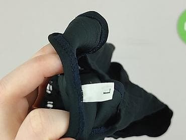 czarny top cropp: Top damski, rozmiar L — 4