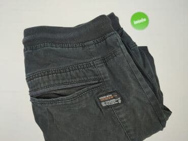 spodnie dresowe z obniżonym krokiem męskie: House of Denim, Tracksuit bottoms for men, size S — 6