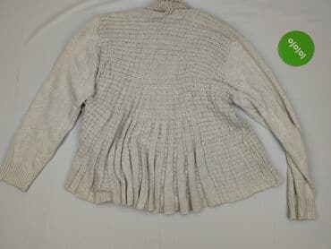 długi sweter sukienki: Cardigan, Kardigan damski, rozmiar S — 3