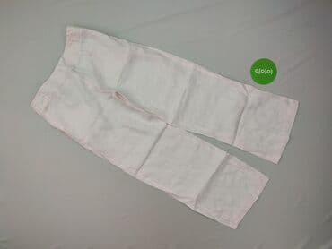 białe lniane spodnie zara: Atmosphere, Spodnie damskie, rozmiar M — 3