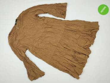 sukienki karmelowa na wesele: Sukienka damska, rozmiar S — 2