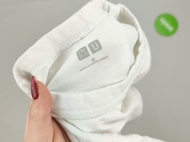 biala koszulka: Uniqlo, T-shirt damski, rozmiar S — 4