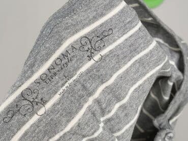 koszulka z długim rękawem w paski: T-shirt damski, rozmiar L — 4