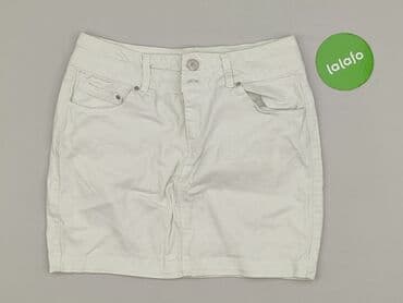 spódniczka dżinsowe z wysokim stanem: Jean Pascale, Spódnica damska, rozmiar M — 2