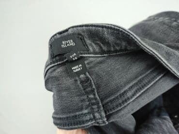 stradivarius dżinsy z wysokim stanem: River Island, Jeansy damskie, S — 6