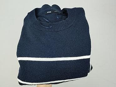 granatowa bluza pull and bear: Sinsay, Sweter damski, rozmiar S — 6