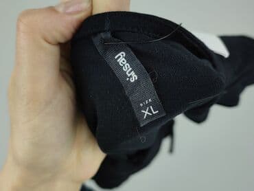 czarne bluzki dekolt v: Sinsay, Bluzka damska, rozmiar XL — 4