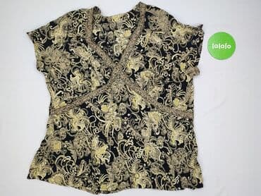 sukienki nietoperz plus size: Bluzka damska, rozmiar 4XL — 2