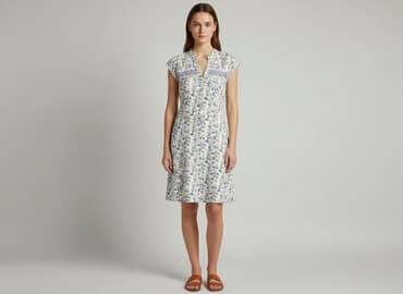 smyk białe sukienki: River Island Petite, Sukienka damska, rozmiar M — 7