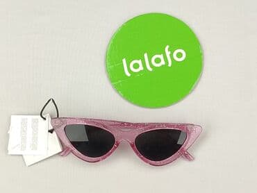 fuksjowe dodatki do sukienki: Glasses, Sunglasses, Cat eyes design, condition - Perfect — 2