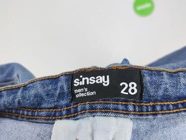 sinsay spodnie 34: Jeansy dla mężczyzn, rozmiar XS — 4