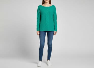 sweter żeglarski: Sweter damski, rozmiar M — 5