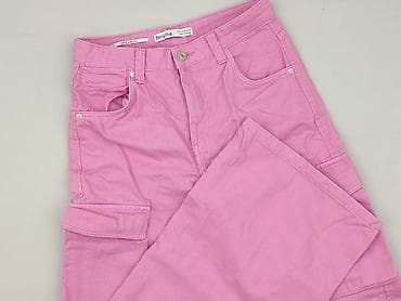 buty ben sherman: Bershka, Spodnie cargo damskie, rozmiar S — 1