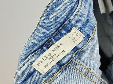 dżins tekst: Szorty damskie, rozmiar S — 4