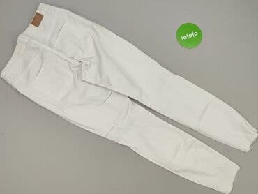 biale szerokie jeansy: Orsay, Jeansy damskie, rozmiar S — 3