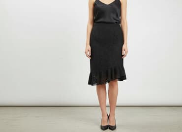 koronkowa spódnice maxi: Spódnica damska, rozmiar S — 6