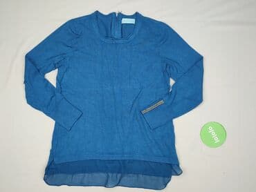 sweter piórkowy na drutach: Sweter damski, rozmiar M — 2