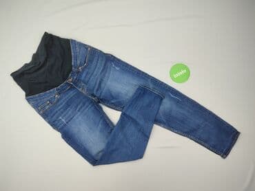 jeansy plus size wysoki stan: H&M Mama, Jeansy damskie, rozmiar XS — 2