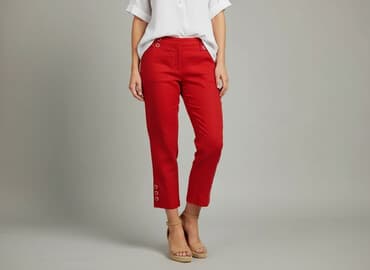 sukienka z lnem lidl: Spodnie 3/4 damskie, rozmiar S — 6