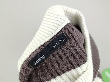 burgund: Sinsay, Sweter damski, rozmiar XS — 4