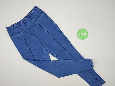 washed blue jeans: Leggings, Jeansy damskie, rozmiar M — 2
