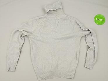 sweter dekolt serce: Golf damski, rozmiar M — 3