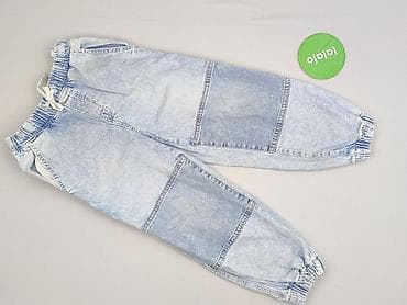 bluzka hm: Spodnie jeansowe, H&M, 7 lat, 122, stan - Bardzo dobry — 2