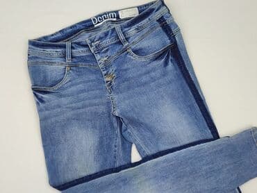 sukienki wyszczuplające allegro: Denim, Jeansy damskie, rozmiar XL — 1