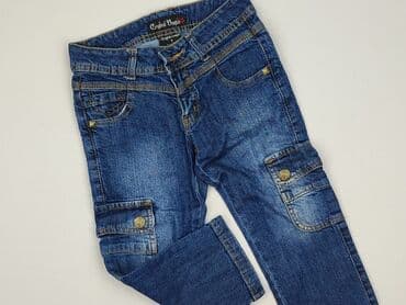 koszule czerwone: Jeans, 7 years, 116/122, condition - Perfect — 1