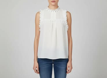 bluzki z cwiekami: Bluzka damska, rozmiar M — 1