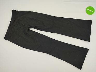 leginsy push up: Czarne damskie spodnie/legginsy typu flare - Fason: dopasowane u — 3