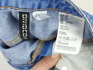 spódnice jeansowe z przetarciami midi: H&M, Women`s skirt, size S — 6