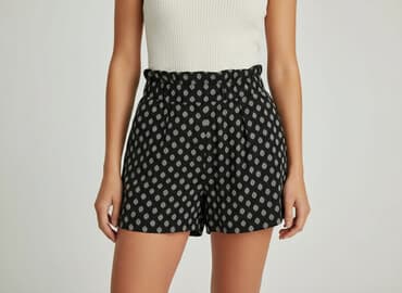 krótkie spodenki z wysokim stanem sinsay: Sinsay, Szorty damskie, rozmiar S — 1