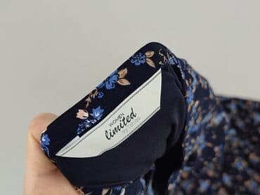 niebieska sukienka z długim rękawem: Women`s dress, size S — 5