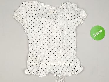 czarne bluzki w biale grochy: Hollister, Bluzka damska, XS — 3