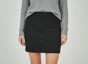 zara spódnico spodenki czarne: Primark, Spódnica damska, rozmiar S — 6