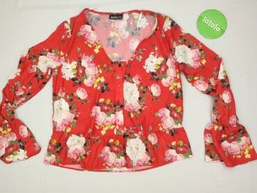 obcisła sukienka czerwona: Janina, Women's blouse, size XS (EU 34) — 2