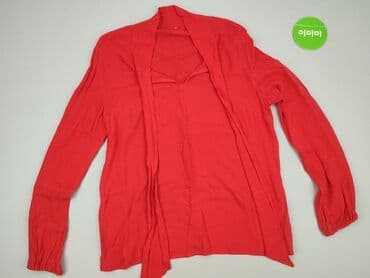 czerwone długie sukienki: Bluzka damska, rozmiar L — 2