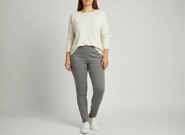 leginsy janina: Janina, Spodnie materiałowe damskie, rozmiar 3XL — 7