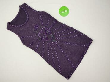 fioletowa sukienka z długim rękawem: Sukienka damska, rozmiar XS — 3