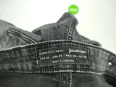 denim jeans denim: Stradivarius, Jeansy damskie, rozmiar S — 4