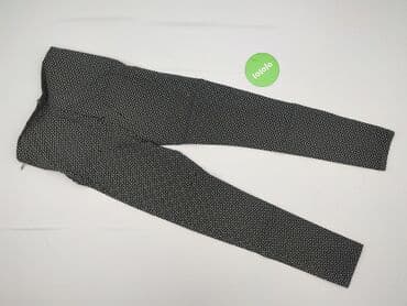 fajne wzory rajstop: Spodnie materiałowe damskie, M — 3