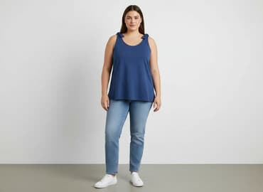 koszulka na ramiączkach jedwabna: Beloved, T-shirt damski, rozmiar 2XL — 6