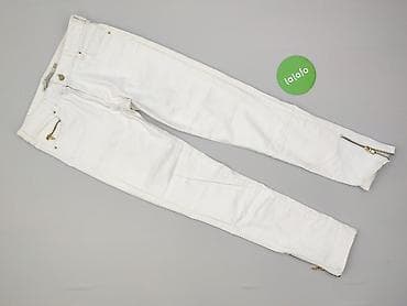 buty biale guess: Zara, Jeansy damskie, rozmiar S — 2
