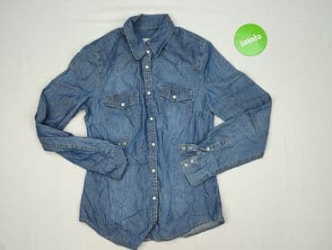 koszule jeansowe damskie h m: H&M L.O.G.G., Koszula damska, rozmiar S — 2