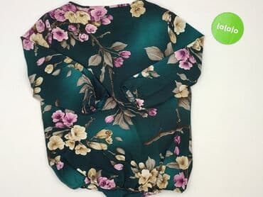zielone eleganckie bluzki: Bluzka damska, rozmiar L — 3