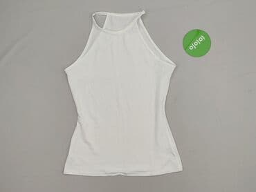 czarne bluzki bez pleców: Top damski, rozmiar S — 2