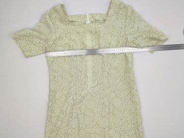miętowa sukienka z koronki: Sukienka damska, rozmiar M — 6